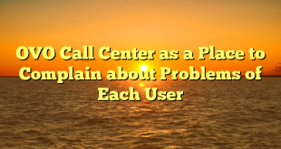 OVO Call Center as a Place to Complain about Problems of Each User